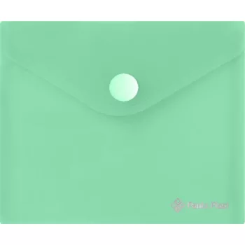   Irattartó tasak, A6, PP, patentos, 160 mikron, PANTA PLAST, pasztellzöld