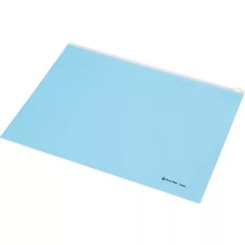   Irattartó tasak, A4, PP, cipzáras, PANTA PLAST, pasztellkék