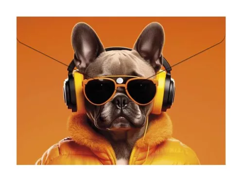 Irattartó tasak, A4 PP, patentos, 180 mikron, PANTA PLAST "Cool dog"