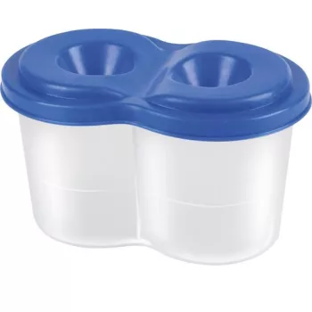 Ecsettál, fedéllel, PANTAPLAST "Duo"