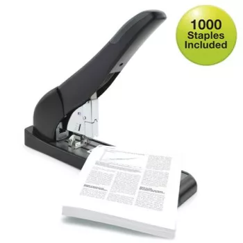   Tűzőgép, nagyteljesítményű, 923/10-24, 210 lap, RAPESCO "ECO HD-210", fekete