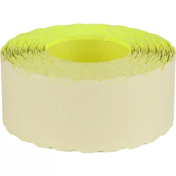 Árazószalag, 25x16 FLUO citrom
