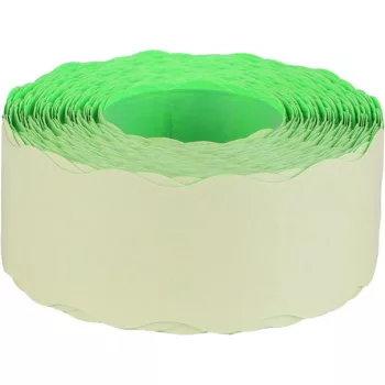 Árazószalag, 25x16 FLUO zöld