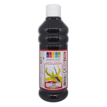 Tempera, 500 ml, Südor, fekete