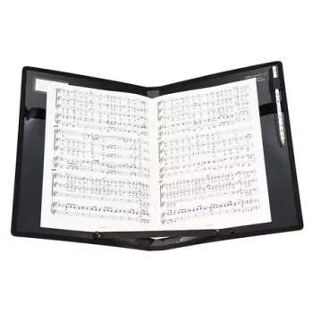   Kottatartó, 4 zsebes, PP, VIQUEL "Vocalyz Concerto", fekete
