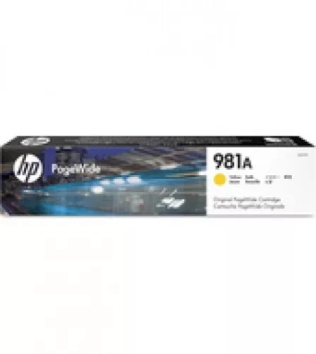 HP J3M70A No.981A Yellow Eredeti Tintapatron