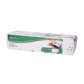   Szalvéta, adagolós, 2 rétegű, 21,3x33 cm, N4 rendszer, Premium, TORK "Xpressnap Extra Soft", fehér