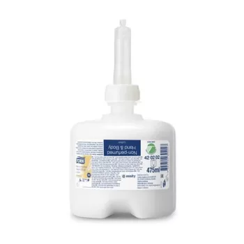   Kéz-és testápoló, illatmentes, 0,475 l, S2 rendszer, TORK, fehér