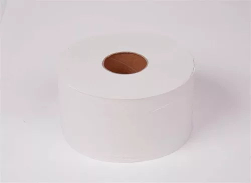 Toalettpapír, T2 rendszer, 2 rétegű, 19 cm átmérő, TORK "Mini Jumbo", fehér