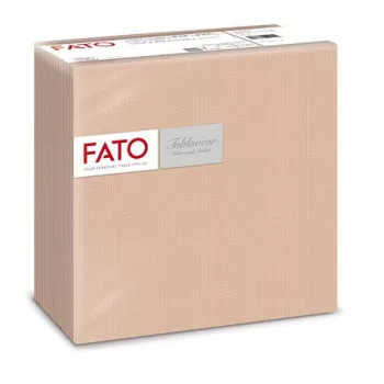   Szalvéta, 1/4 hajtogatott, 40x40 cm, FATO "Airlaid Shade", cappuccino