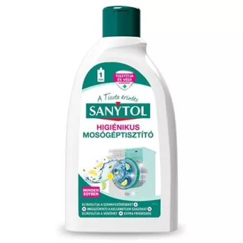  Mosógép tisztítószer, 250 ml, SANYTOL "Minden egyben"
