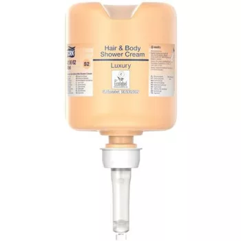   Folyékony szappan, 475 ml, S2 rendszer, TORK "Mini Luxury", tusoláshoz és hajmosáshoz
