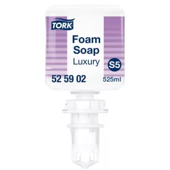   Habszappan, 0,525 l, S5 rendszer, TORK "MIni Luxus", átlátszó