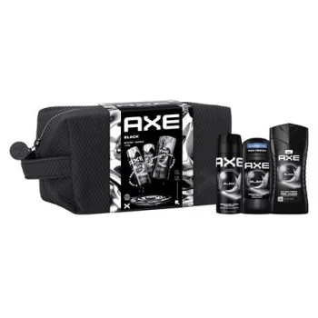   Karácsonyi ajándékcsomag férfiaknak neszeszerrel, AXE "Black"