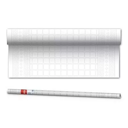 Asztalterítő, papír, tekercses, 1,2x7m, FATO "Smart Table", fehér