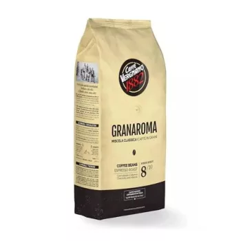   Kávé, pörkölt, szemes, 1000 g, CAFFÉ VERGNANO "Granaroma"