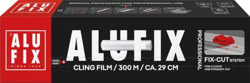 Frissentartó fólia, 29 cmx300 m, ALUFIX