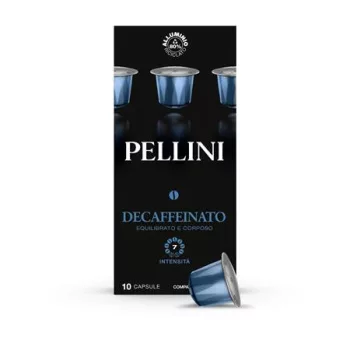   Kávékapszula, Nespresso® kompatibilis, 10 db, PELLINI, "Top koffeinmentes"