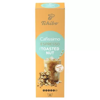   Kávékapszula, 10 db, TCHIBO "Cafissimo Espresso Toasted Nut"