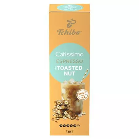 Kávékapszula, 10 db, TCHIBO "Cafissimo Espresso Toasted Nut"