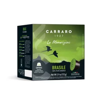   Kávékapszula, Dolce Gusto® kompatibilis, 16 db, CARRARO "Brasile"