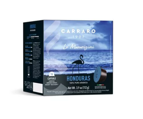 Kávékapszula, Dolce Gusto® kompatibilis, 16 db, CARRARO "Honduras"