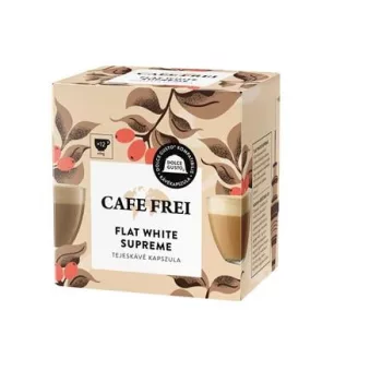   Kávékapszula, Dolce Gusto kompatibilis, 12 db, CAFE FREI "Flat White Supreme"