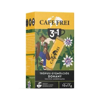   Instant kávé, 10x17 g, CAFE FREI "Trópusi gyümölcsös dohány"