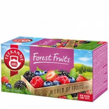   Gyümölcstea, 20x2,5 g, TEEKANNE "Forest Fruits", erdei gyümölcs