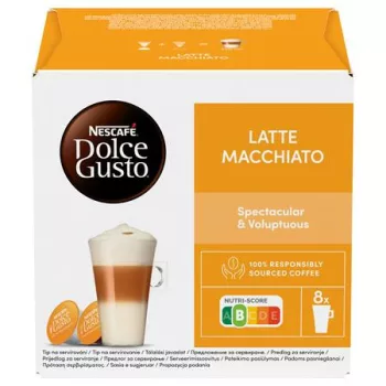   Kávékapszula, 8x2 db,  NESCAFÉ DOLCE GUSTO "Latte Macchiato"