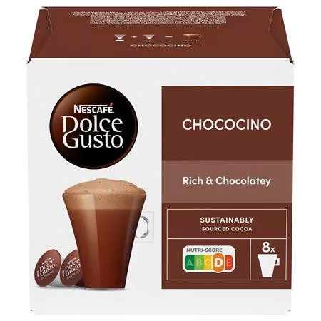 Kávékapszula, 8x2 db,  NESCAFÉ DOLCE GUSTO "Chococino"