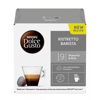   Kávékapszula, 16 db,  NESCAFÉ DOLCE GUSTO "Ristretto Barista"