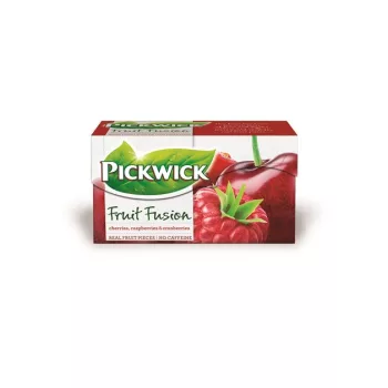   Gyümölcstea, 20x2 g, PICKWICK "Fruit Fusion", meggy-áfonya-málna