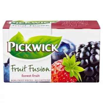   Gyümölcstea, 20x1,75 g, PICKWICK "Fruit Fusion", erdei gyümölcs