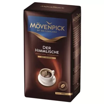   Kávé, pörkölt, őrölt, vákuumos csomagolásban, 500 g, MÖVENPICK "Himmlische"