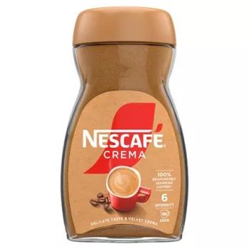   Instant kávé, 200 g, üveges, NESCAFÉ "Classic Crema"