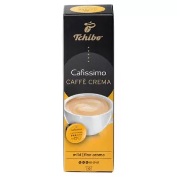   Kávékapszula, 10 db, TCHIBO "Cafissimo Café Crema Fine"