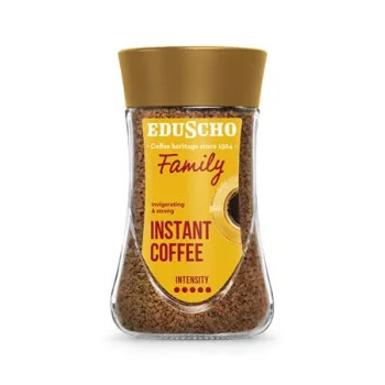 Instant kávé, 200 g, üveges, EDUSCHO "Family"