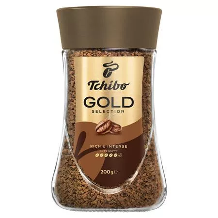 Instant kávé, 200 g, üveges, TCHIBO "Gold Selection"