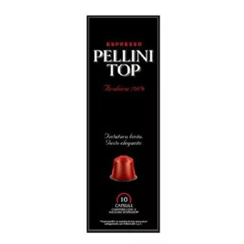   Kávékapszula, Nespresso® kompatibilis, 10 db, PELLINI, "Top"