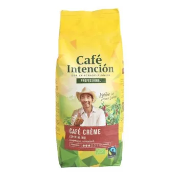   Kávé, pörkölt, szemes, 1000 g, CAFÉ INTENCIÓN "Professional Café Créme Especial BIO"