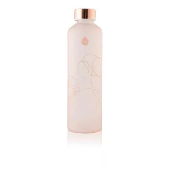 Kulacs, 750 ml, üveg, EQUA "Mismatch Bloom"