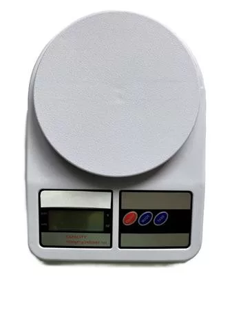 Konyhai mérleg, digitális, 7 kg terhelhetőség, fehér