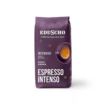   Kávé, pörkölt, szemes, 1000 g, EDUSCHO "Espresso Intensive"
