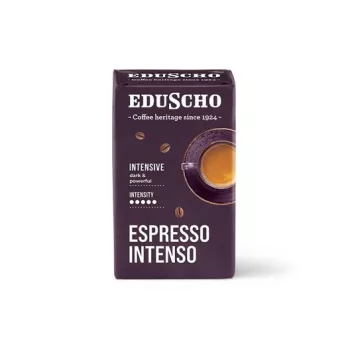   Kávé, pörkölt, őrölt, 250 g, EDUSCHO "Espresso Intensive"
