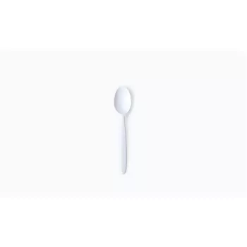   Evőkanál, műanyag, többször használatos, 18,5 cm, 50 db "Venus", fehér