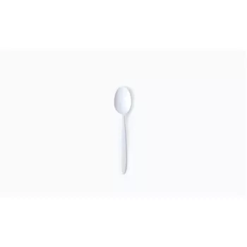   Evőkanál, műanyag, többször használatos, 18,5 cm, 50 db "Venus", fehér