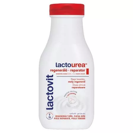 Tusfürdő, 600 ml, LACTOVIT "Lactourea", bőrfeszesítő