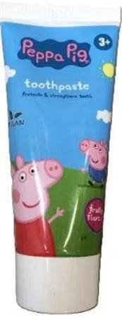 Fogkrém, gyerekeknek, 3+, 50 ml, "Peppa Pig", gyümölcs íz