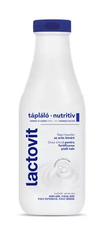 Tusfürdő, 600 ml, LACTOVIT "Original", normál és száraz bőrre